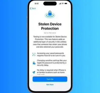 唐河苹果授权维修店分享被盗设备保护功能开启方法