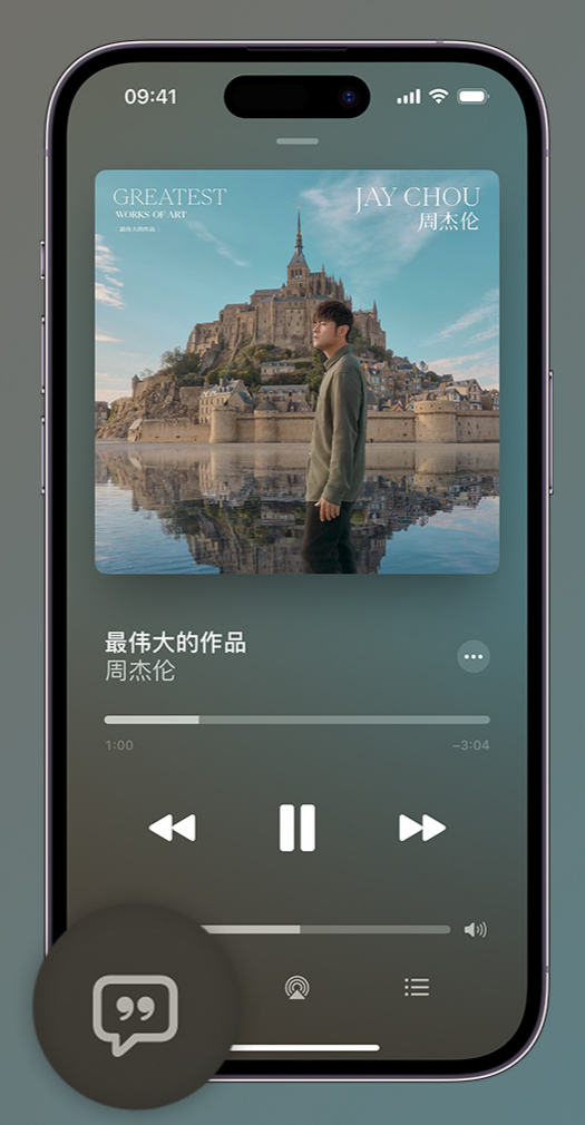 唐河iphone维修分享如何在iPhone上使用Apple Music全新唱歌功能 