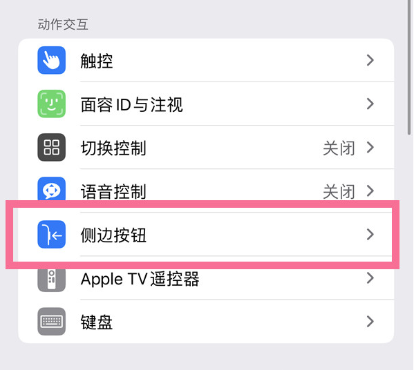 唐河苹果14维修店分享iPhone14 Plus侧键双击下载功能关闭方法 